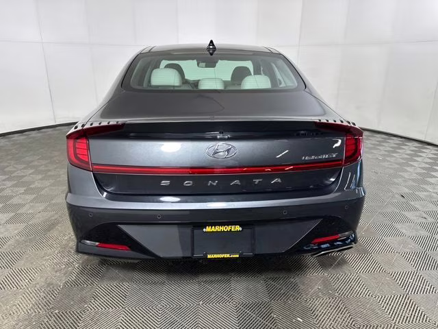 2023 Portofino Gray Hyundai Sonata Limited FWD Sedan