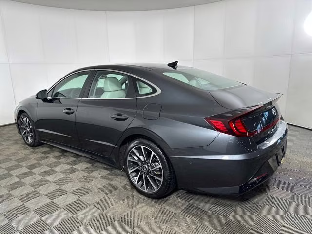 2023 Portofino Gray Hyundai Sonata Limited FWD Sedan