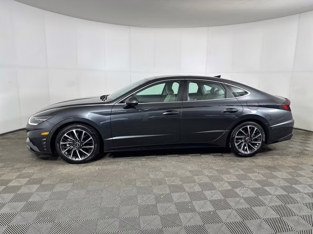 2023 Portofino Gray Hyundai Sonata Limited FWD Sedan