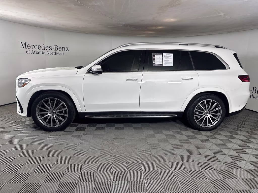 2025 Polar White Mercedes-Benz GLS GLS 450 AWD SUV