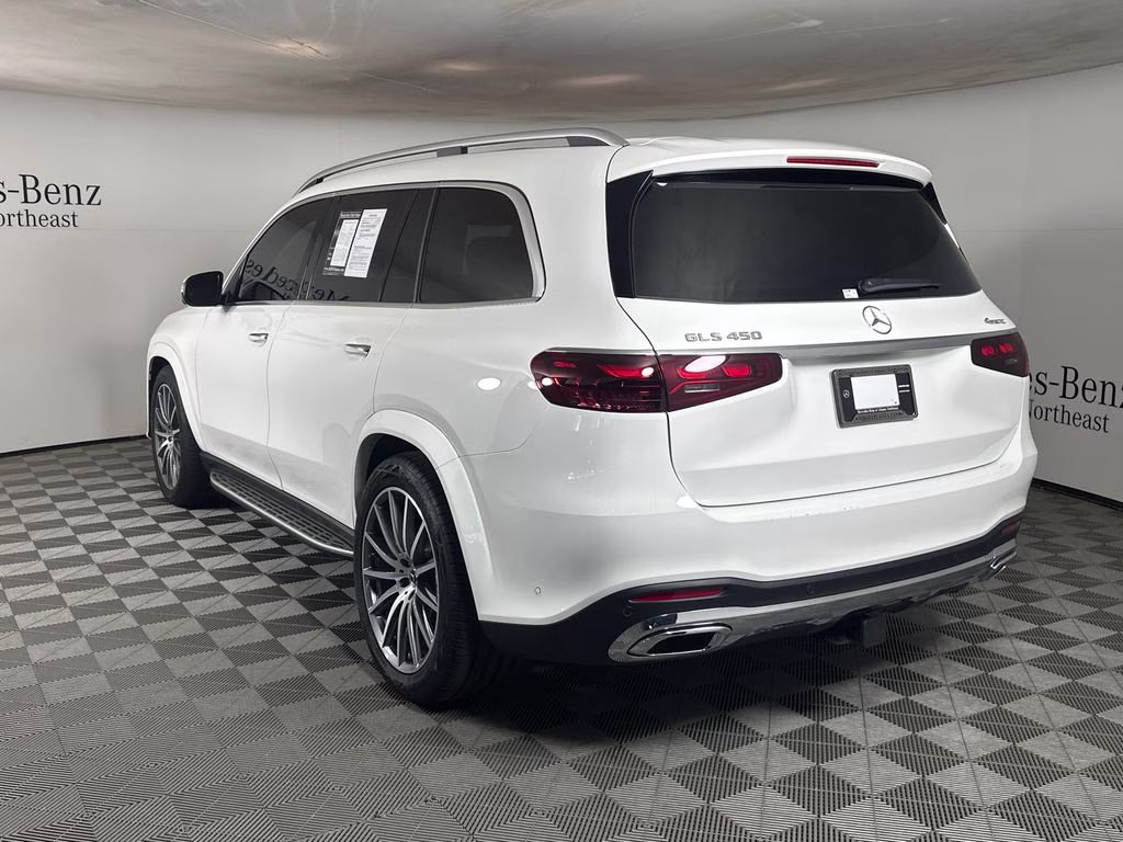 2025 Polar White Mercedes-Benz GLS GLS 450 AWD SUV