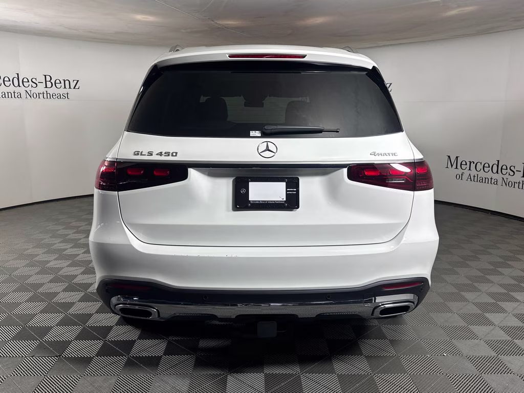 2025 Polar White Mercedes-Benz GLS GLS 450 AWD SUV