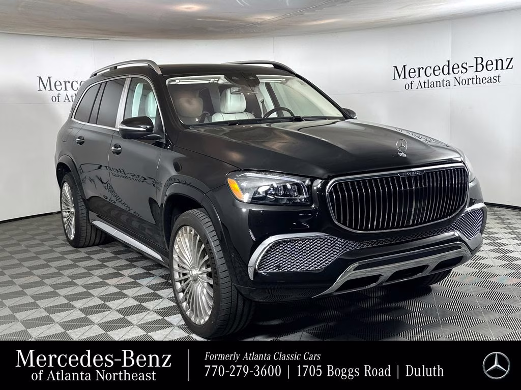 2022 Obsidian Black Metallic Mercedes-Benz GLS Maybach GLS 600 AWD SUV