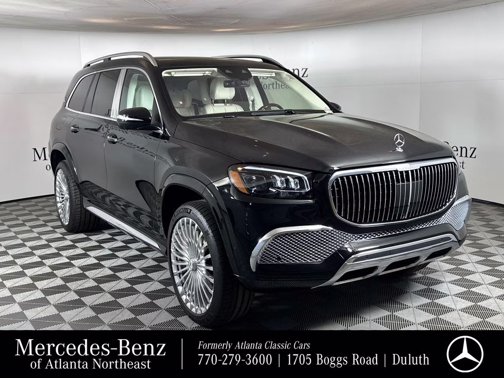 2022 Obsidian Black Metallic Mercedes-Benz GLS Maybach GLS 600 AWD SUV