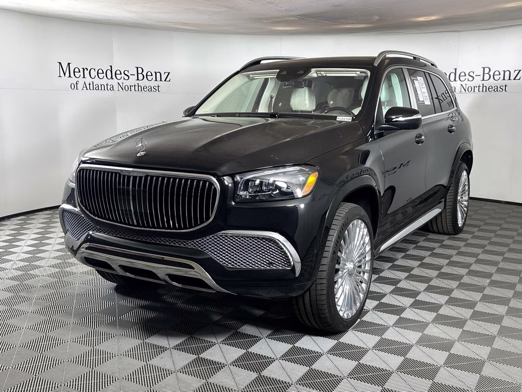2022 Obsidian Black Metallic Mercedes-Benz GLS Maybach GLS 600 AWD SUV