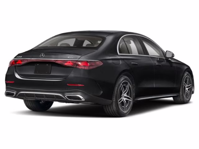 2026 Black Mercedes-Benz E-Class E 450 AWD Sedan