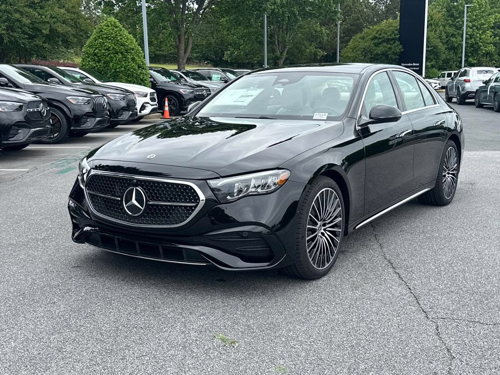 2026 Black Mercedes-Benz E-Class E 450 AWD Sedan