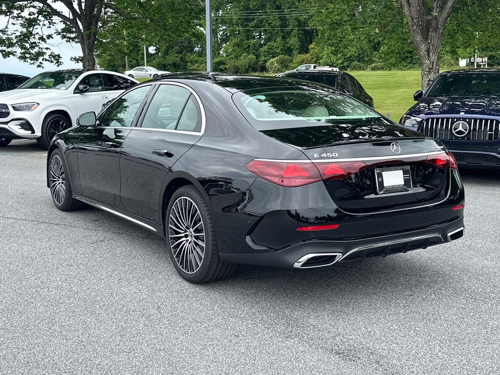 2026 Black Mercedes-Benz E-Class E 450 AWD Sedan