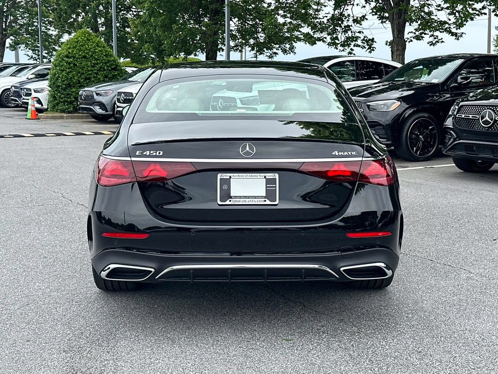2026 Black Mercedes-Benz E-Class E 450 AWD Sedan
