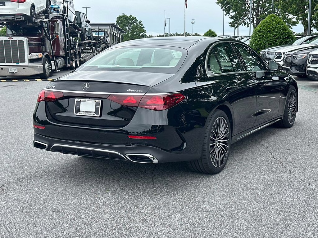 2026 Black Mercedes-Benz E-Class E 450 AWD Sedan