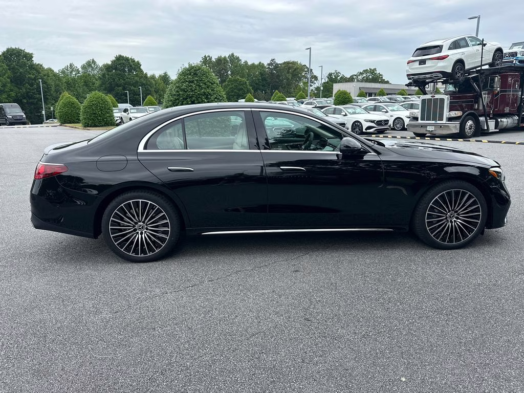 2026 Black Mercedes-Benz E-Class E 450 AWD Sedan