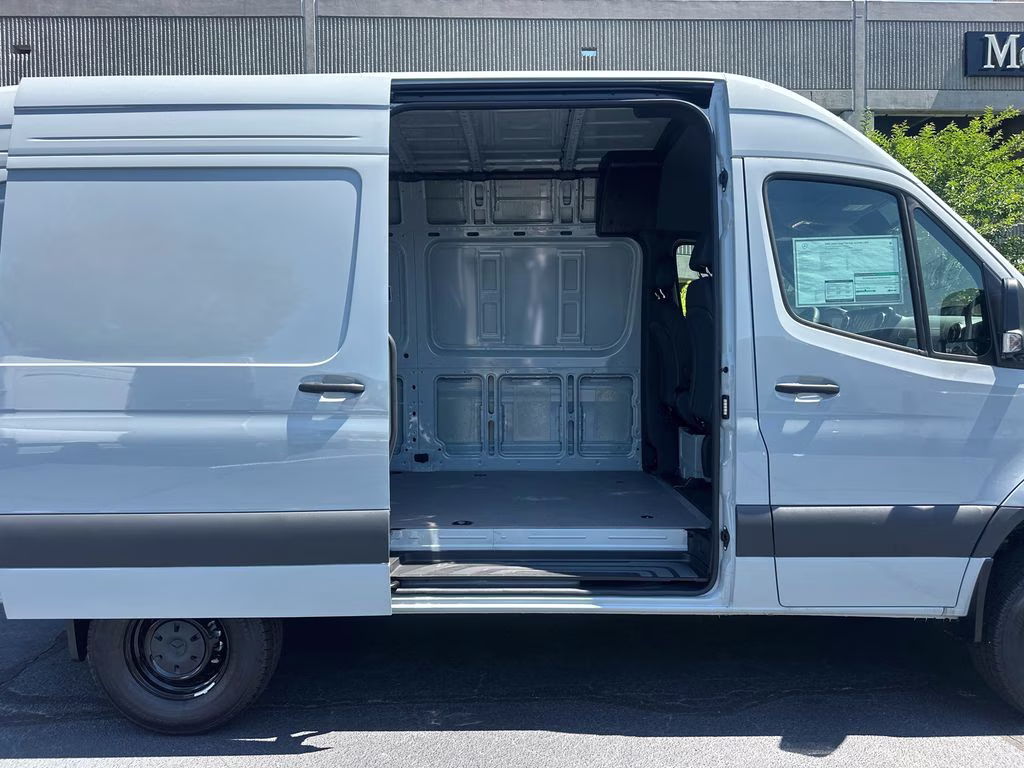 2026 Silver Mercedes-Benz Sprinter 2500 Cargo 144 WB AWD Van