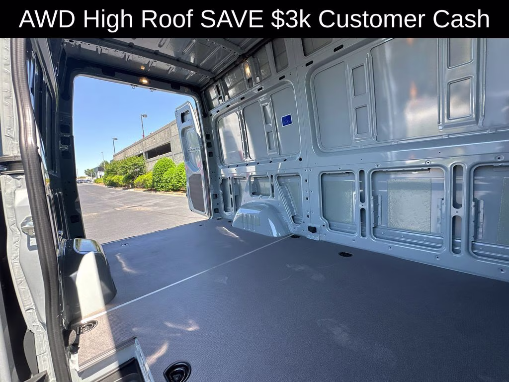 2026 Silver Mercedes-Benz Sprinter 2500 Cargo 144 WB AWD Van