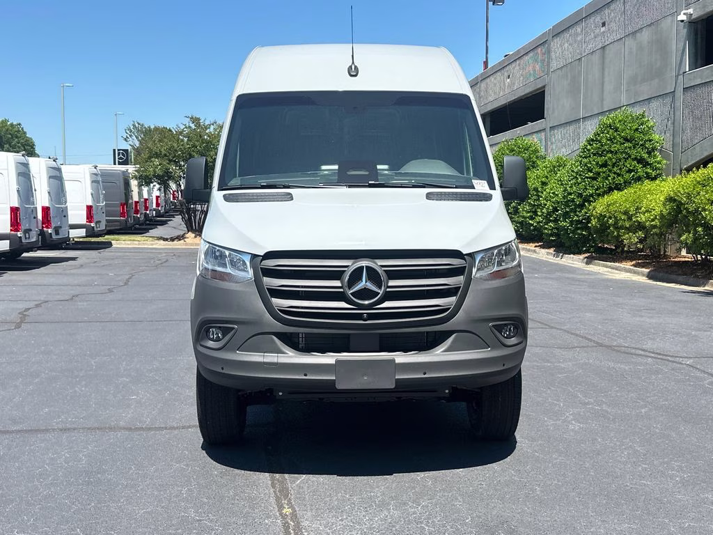 2026 Silver Mercedes-Benz Sprinter 2500 Cargo 144 WB AWD Van