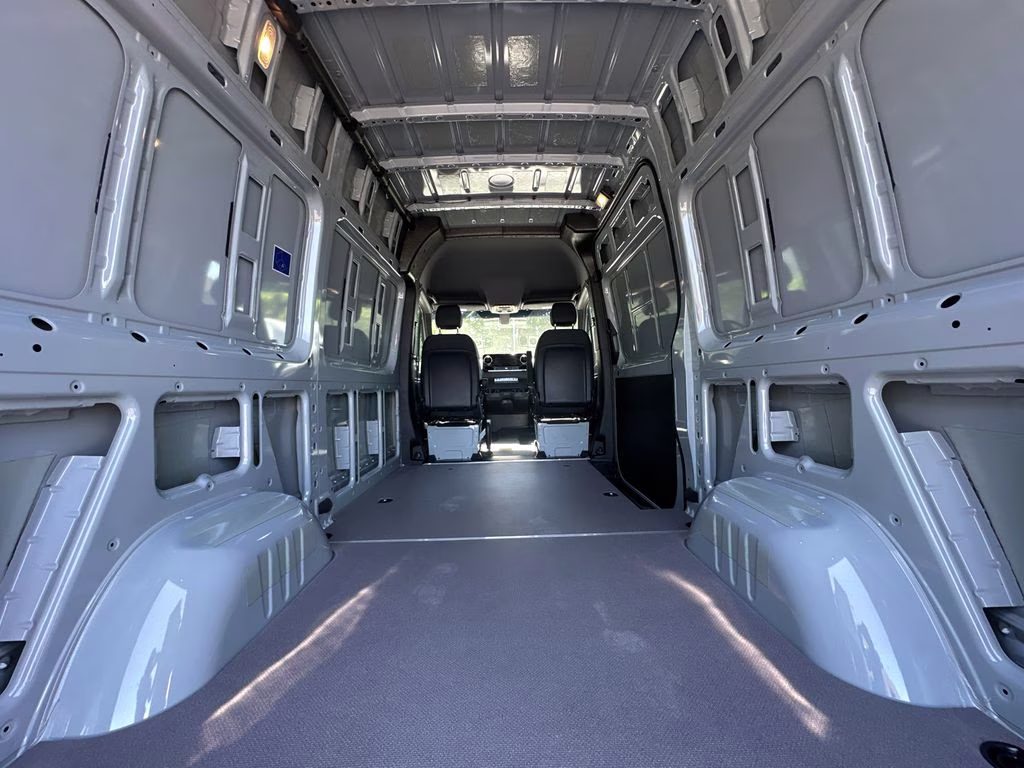 2026 Silver Mercedes-Benz Sprinter 2500 Cargo 144 WB AWD Van