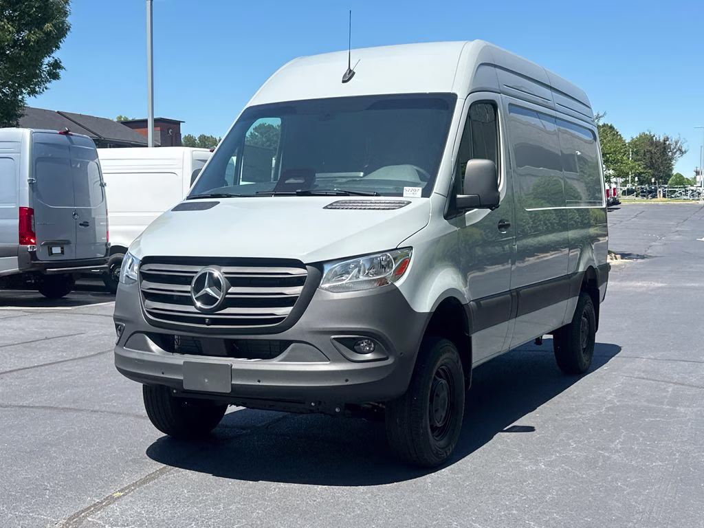 2026 Silver Mercedes-Benz Sprinter 2500 Cargo 144 WB AWD Van