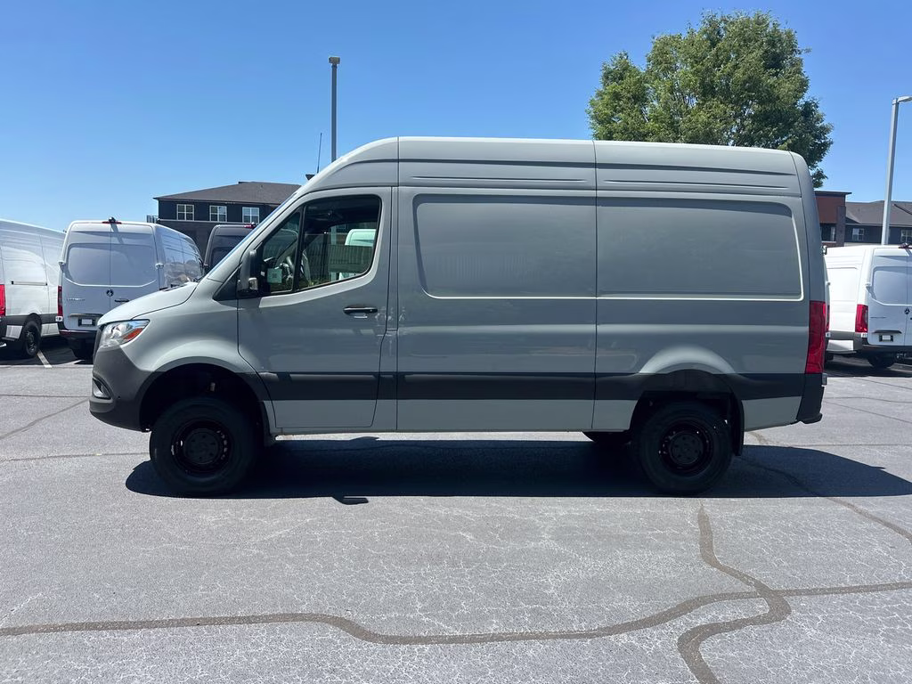 2026 Silver Mercedes-Benz Sprinter 2500 Cargo 144 WB AWD Van