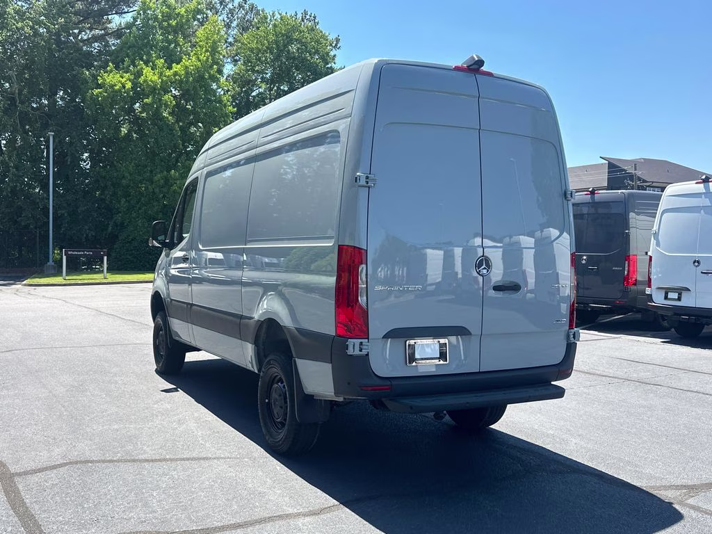 2026 Silver Mercedes-Benz Sprinter 2500 Cargo 144 WB AWD Van