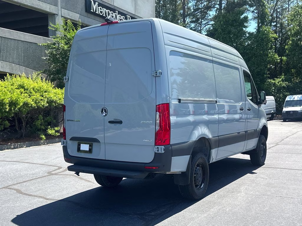 2026 Silver Mercedes-Benz Sprinter 2500 Cargo 144 WB AWD Van