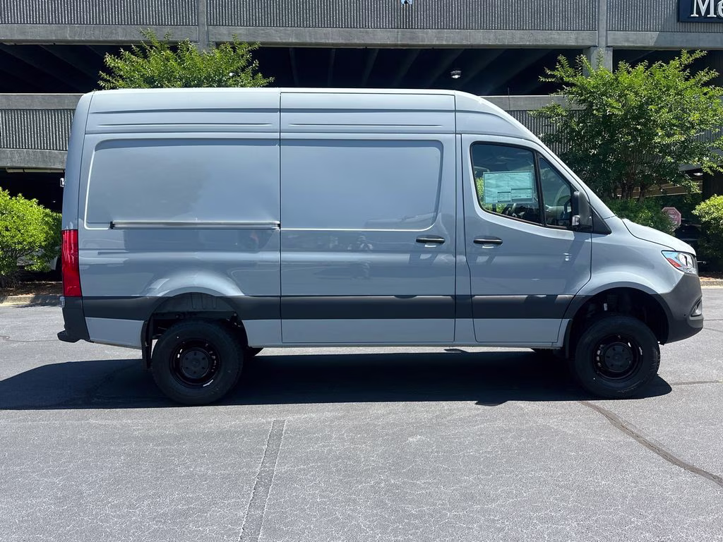 2026 Silver Mercedes-Benz Sprinter 2500 Cargo 144 WB AWD Van