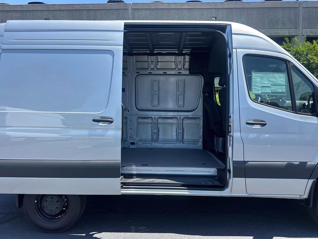 2026 Silver Mercedes-Benz Sprinter 2500 Cargo 144 WB AWD Van