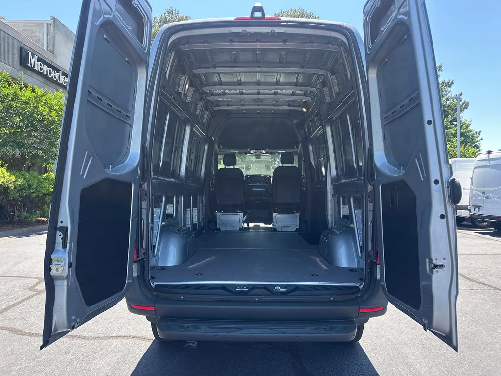 2026 Silver Mercedes-Benz Sprinter 2500 Cargo 144 WB AWD Van