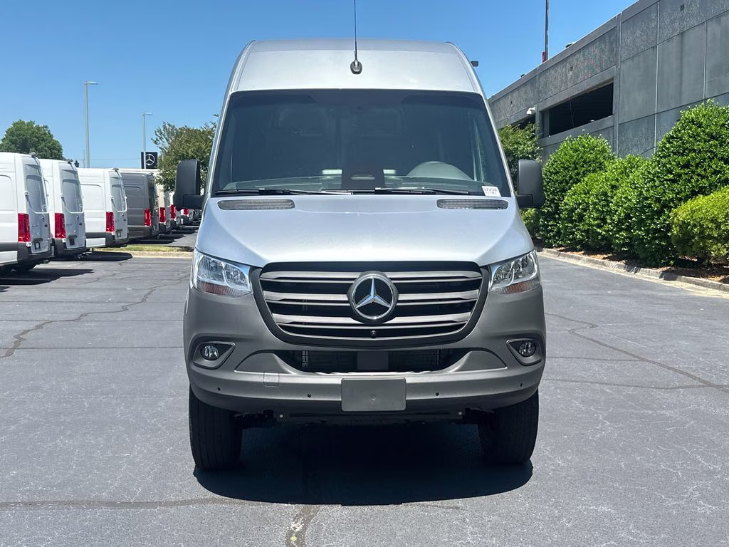 2026 Silver Mercedes-Benz Sprinter 2500 Cargo 144 WB AWD Van