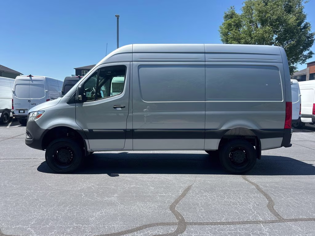2026 Silver Mercedes-Benz Sprinter 2500 Cargo 144 WB AWD Van