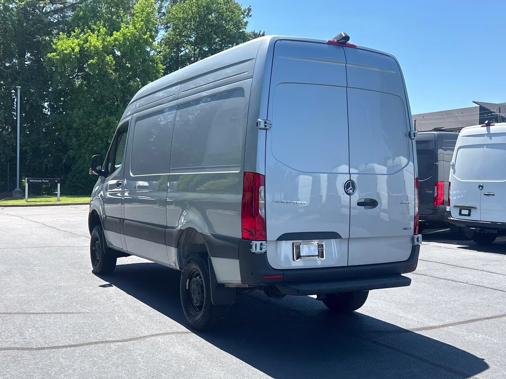 2026 Silver Mercedes-Benz Sprinter 2500 Cargo 144 WB AWD Van