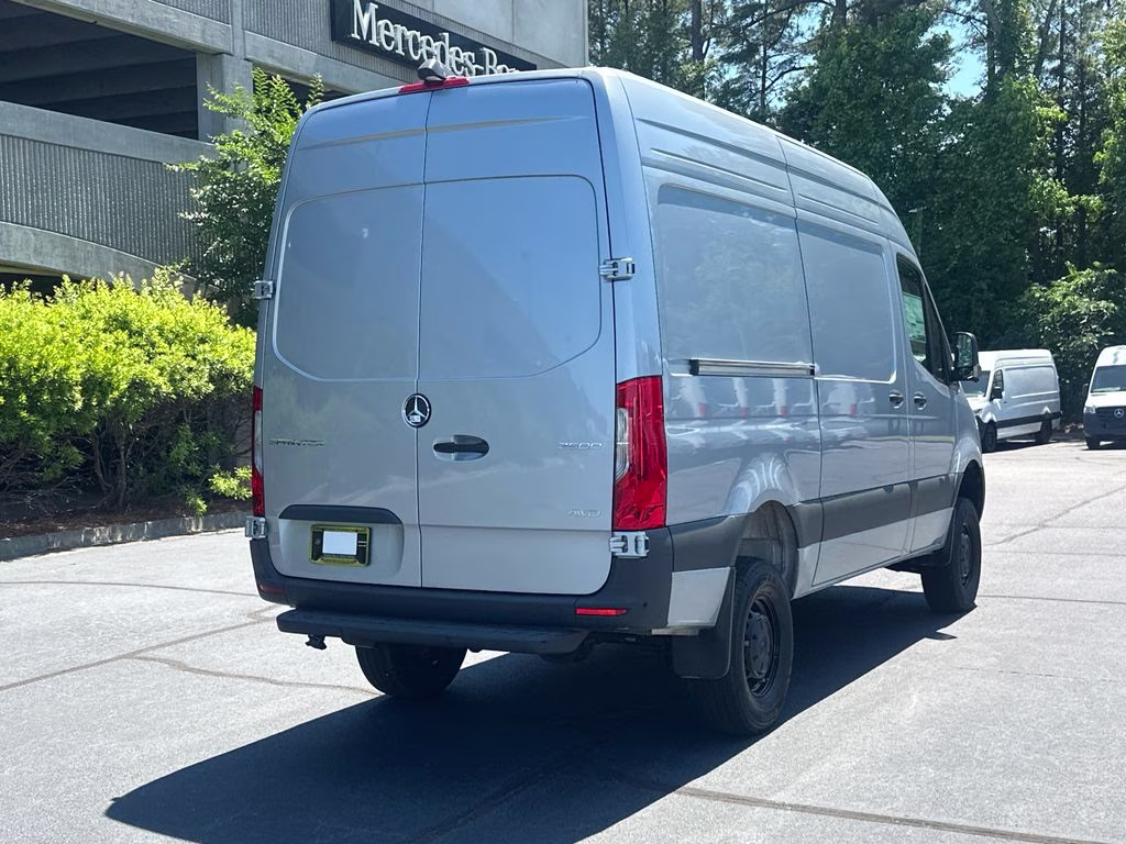 2026 Silver Mercedes-Benz Sprinter 2500 Cargo 144 WB AWD Van