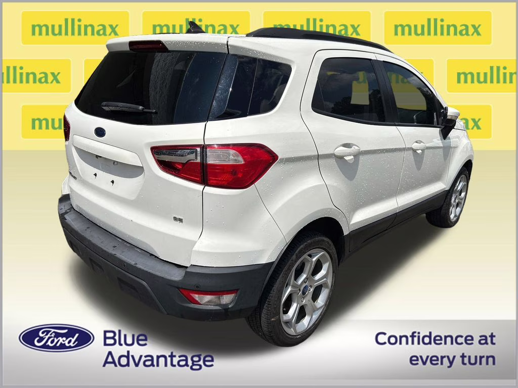 2021 Diamond White Ford EcoSport SE FWD SUV