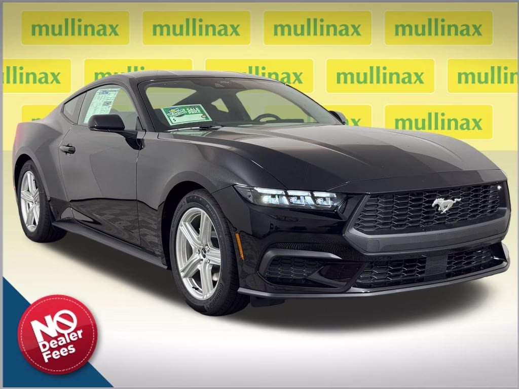 2026 Shadow Black Ford Mustang EcoBoost RWD Coupe
