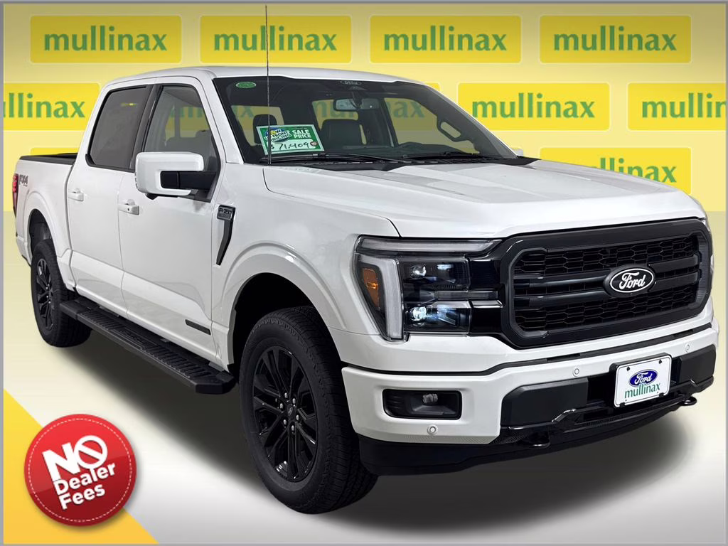 2026 Star White Metallic Tri-Coat Ford F-150 Lariat 4X4 Truck