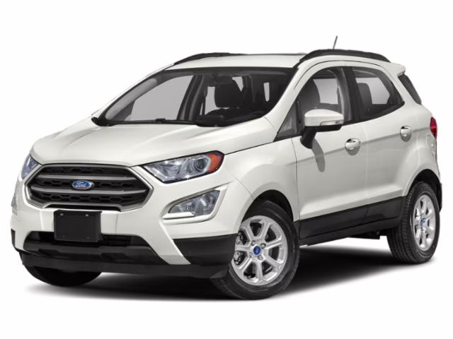 2021 Diamond White Ford EcoSport SE FWD SUV