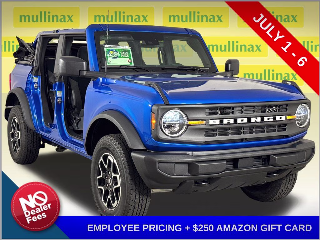 2026 Velocity Blue Metallic Ford Bronco Base 4X4 SUV