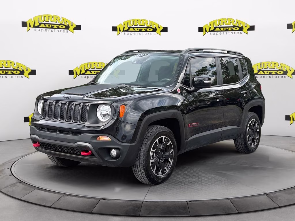 2023 Black Clearcoat Jeep Renegade Trailhawk 4X4 SUV