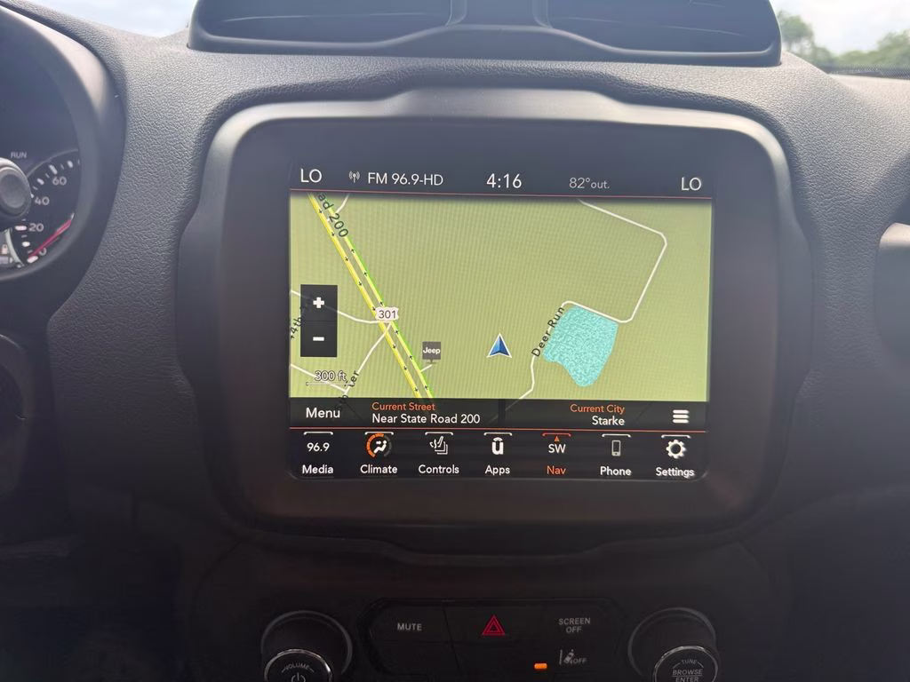 2023 Black Clearcoat Jeep Renegade Trailhawk 4X4 SUV