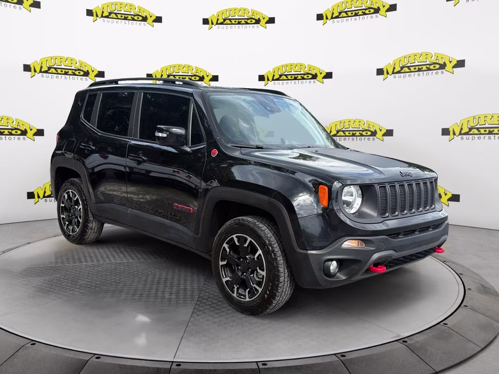 2023 Black Clearcoat Jeep Renegade Trailhawk 4X4 SUV