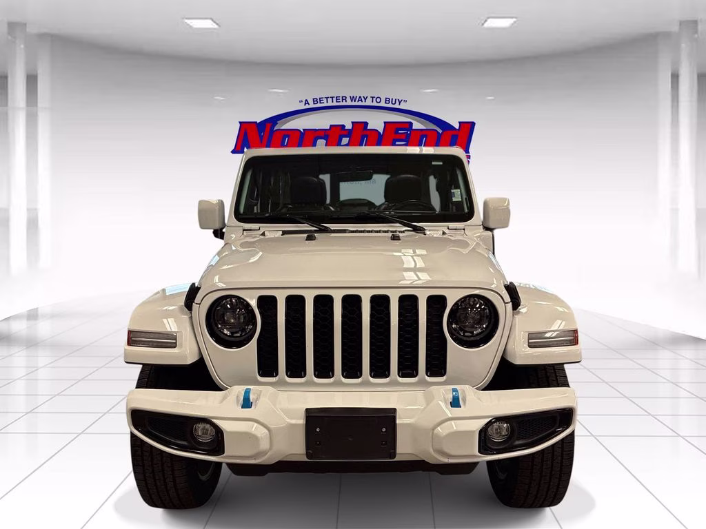 2023 Bright White Clearcoat Jeep Wrangler High Altitude 4xe 4X4 SUV