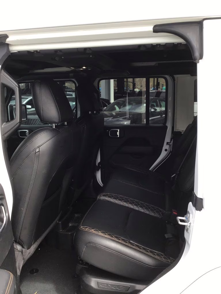 2023 Bright White Clearcoat Jeep Wrangler Sahara 4xe 4X4 SUV
