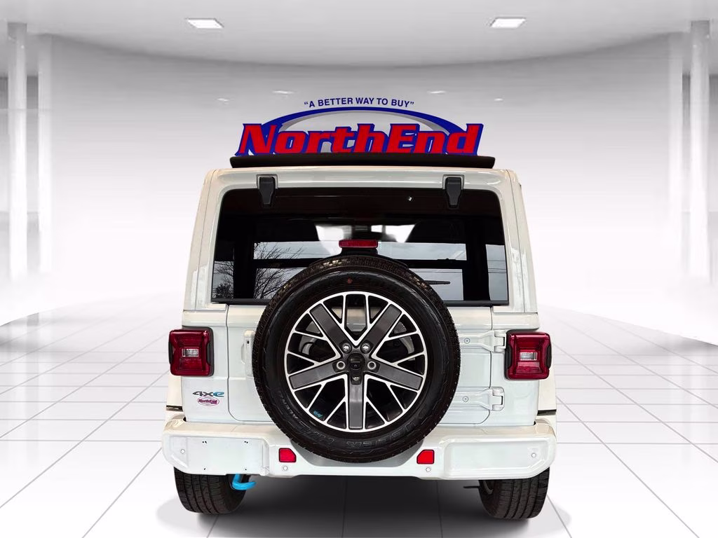 2023 Bright White Clearcoat Jeep Wrangler High Altitude 4xe 4X4 SUV