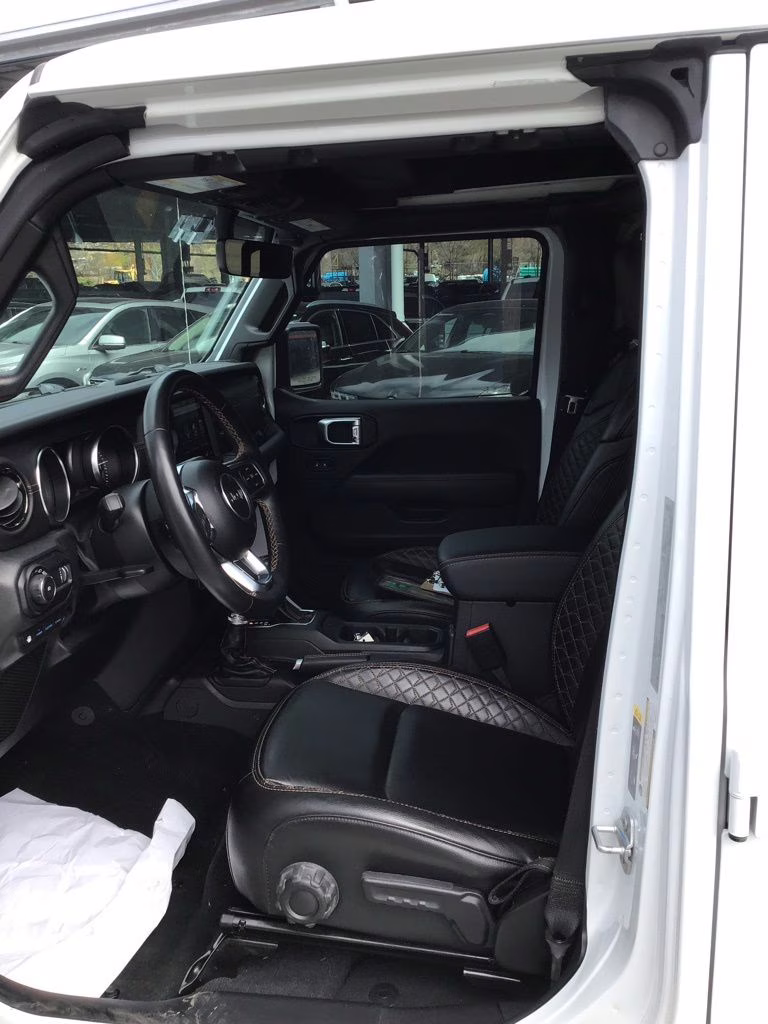 2023 Bright White Clearcoat Jeep Wrangler Sahara 4xe 4X4 SUV