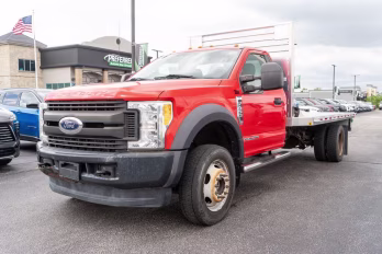 2017 Race Red Ford Super Duty F-450 DRW XL 4X4 Chassis