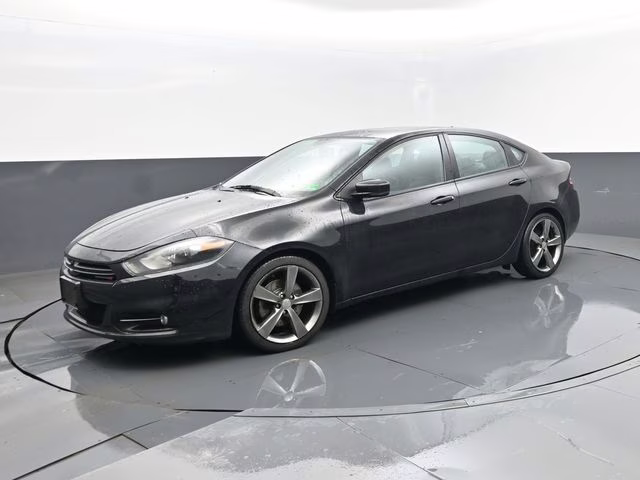 2015 Pitch Black Clearcoat Dodge Dart GT FWD Sedan