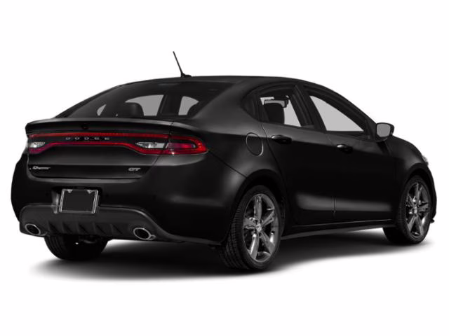 2015 Pitch Black Clearcoat Dodge Dart Limited/GT FWD Sedan