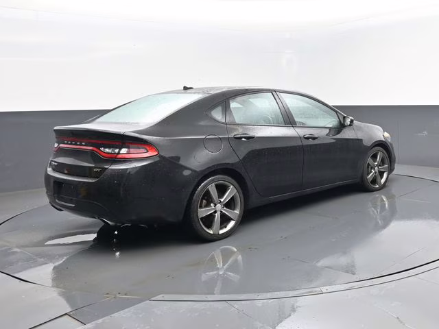 2015 Pitch Black Clearcoat Dodge Dart GT FWD Sedan
