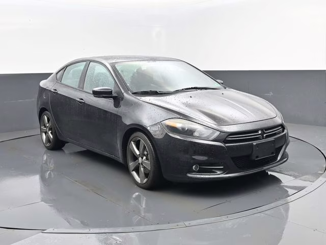2015 Pitch Black Clearcoat Dodge Dart GT FWD Sedan
