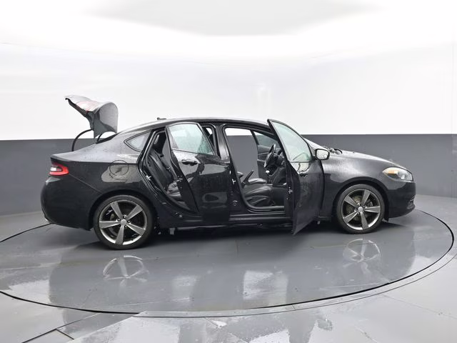 2015 Pitch Black Clearcoat Dodge Dart GT FWD Sedan