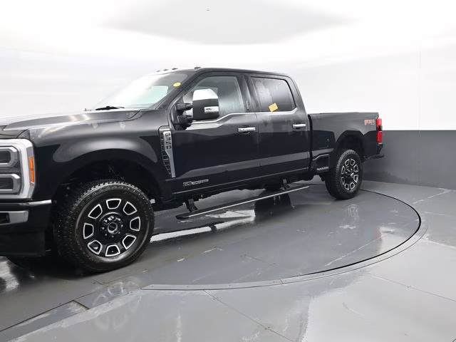 2023 Black Ford Super Duty F-350 SRW Platinum 4X4 Truck