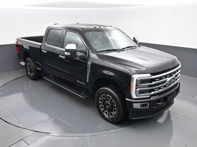 2023 Black Ford Super Duty F-350 SRW Platinum 4X4 Truck